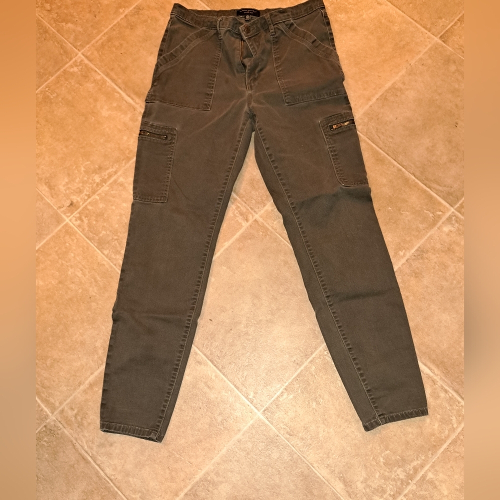 Olive Green Cargo Pants